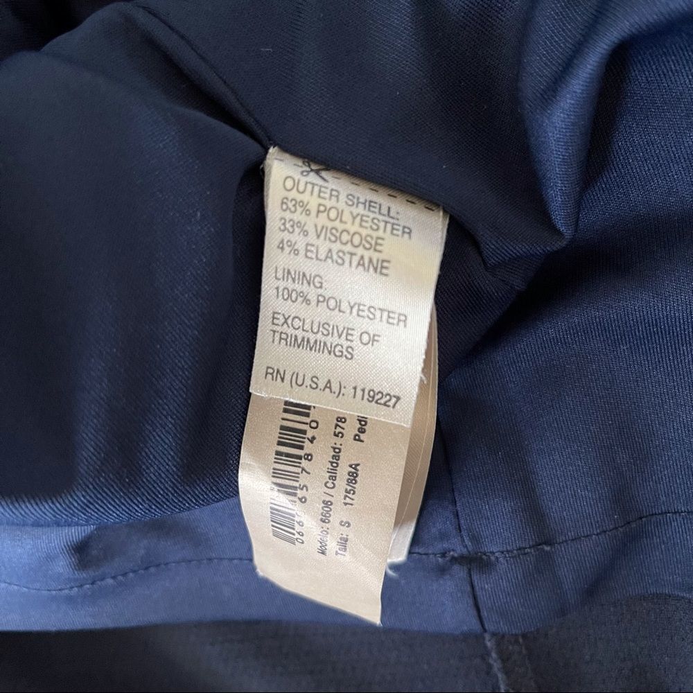 Navy Blue Massimo Dutti sleeveless Shift Dress - Picture 8 of 9